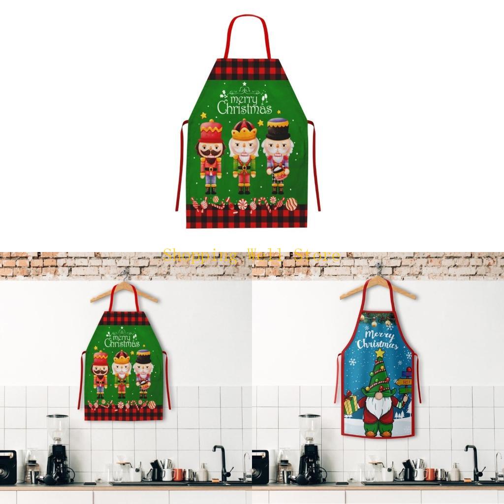 Home Cooking Show - KX4B Świąteczny fartuch świąteczny do gotowania