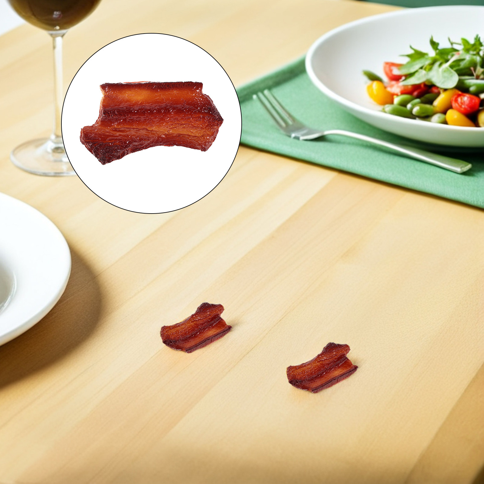 Home Cooking Menu - 5 sztuk realistycznych sztucznych czerwonych pieczonych