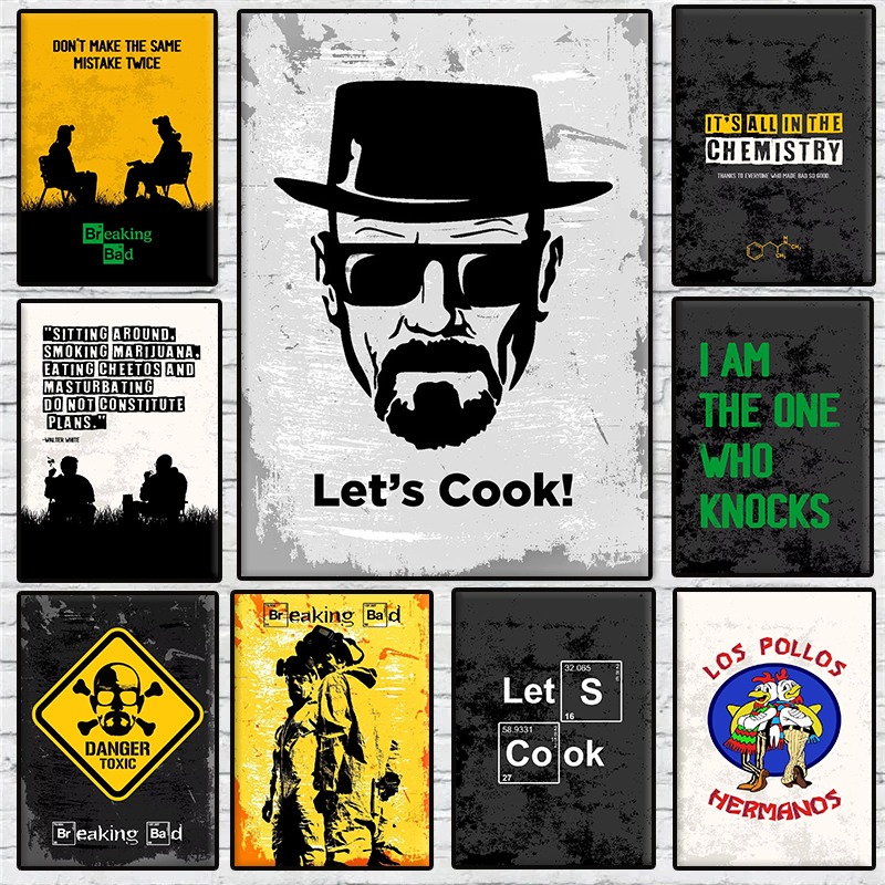 Home Cooking Show - Klasyczny serial telewizyjny Breaking Bad Plakat