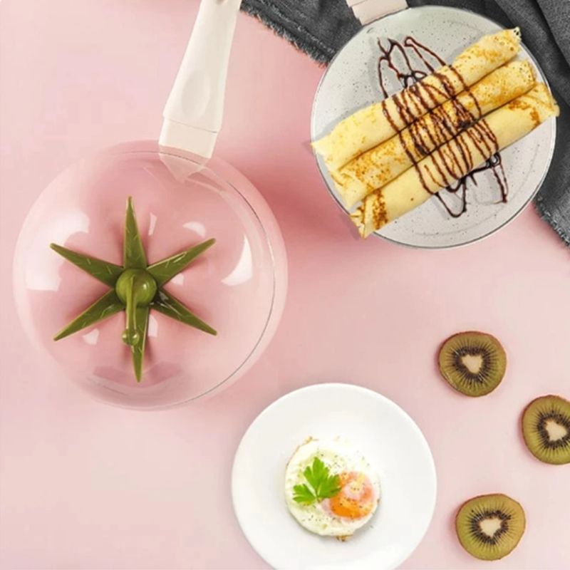 Patelnia w kształcie pomidora  – Home Cooking Cookbook recenzja i cena