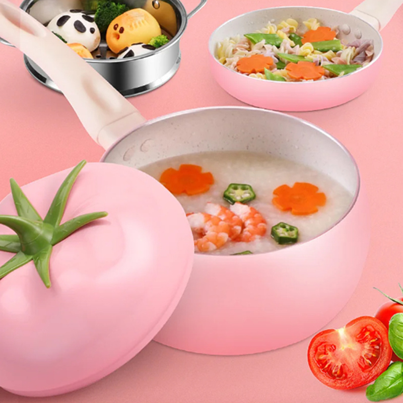Patelnia w kształcie pomidora  – Home Cooking Cookbook recenzja i cena