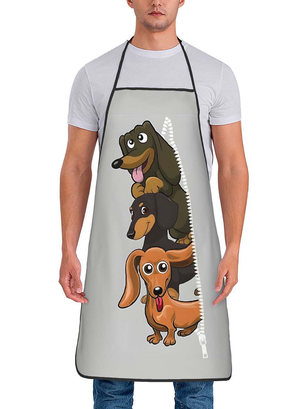 1 szt. Uroczy fartuch kuchenny – Home Cooking Dog Food recenzja i cena