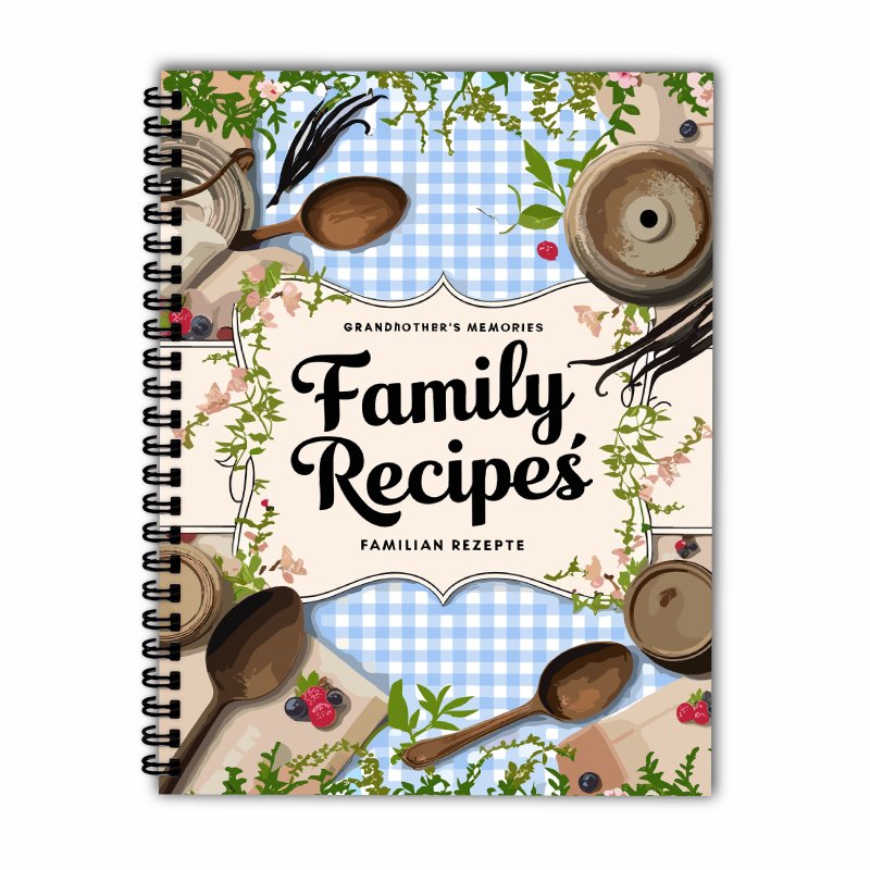 Książka z przepisami A5, niebi – Home Cooking Recipe recenzja i cena