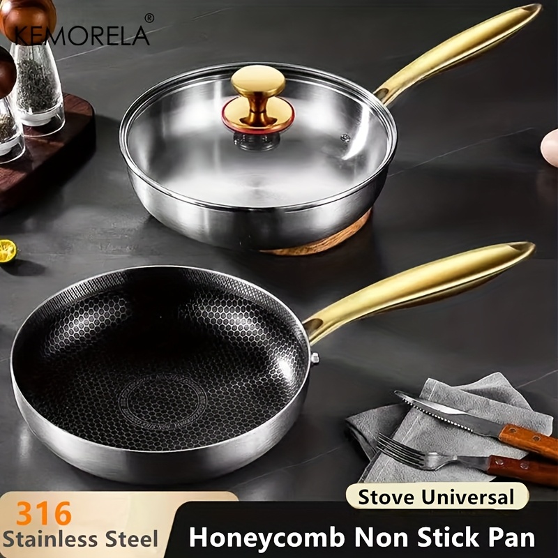 Patelnia ze stali nierdzewnej  – Home Cooking Cookbook recenzja i cena